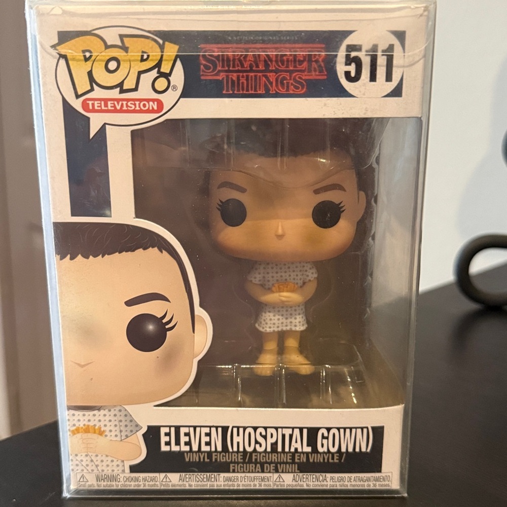 NIB Funko Pop! TV Stranger Things - 511 Eleven (Hospital Gown) Vinyl Figure